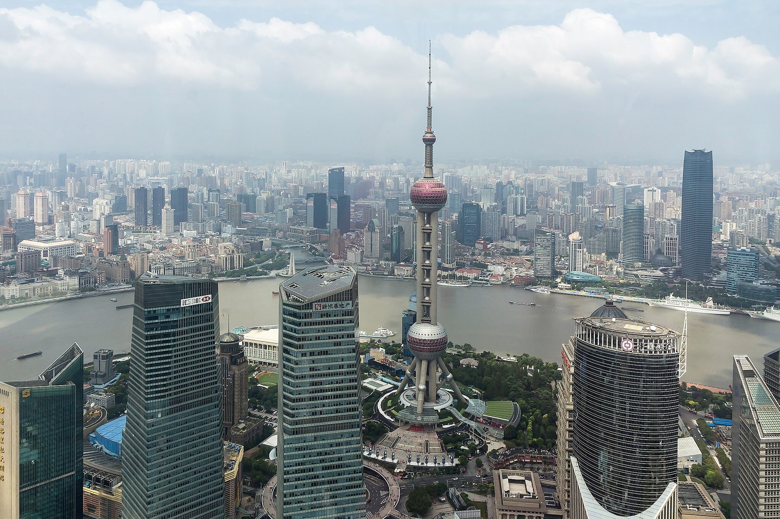 Vista de Xangai a partir de Fourvière